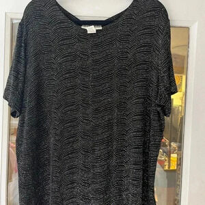 Notations Clothing Co. Woman sparkle top size 1x